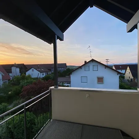 Hopfenblick Dachterasse 3sz Bodenseeregion Lägenhet Tettnang
