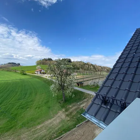 Hopfenblick Dachterasse 3sz Bodenseeregion *