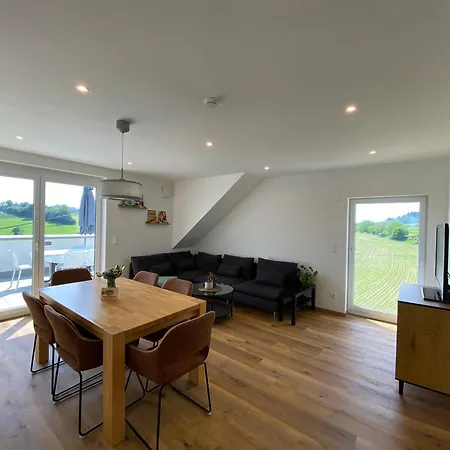 아파트 Hopfenblick Dachterasse 3sz Bodenseeregion 테트낭