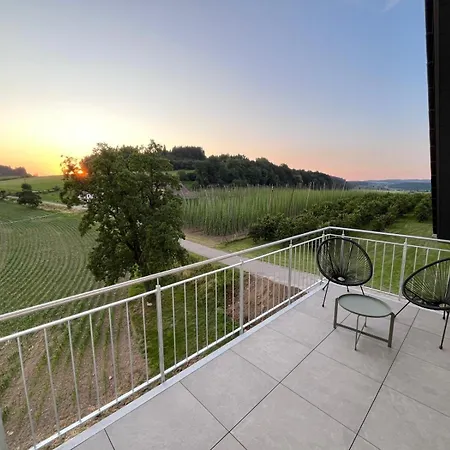 아파트 Hopfenblick Dachterasse 3sz Bodenseeregion 테트낭